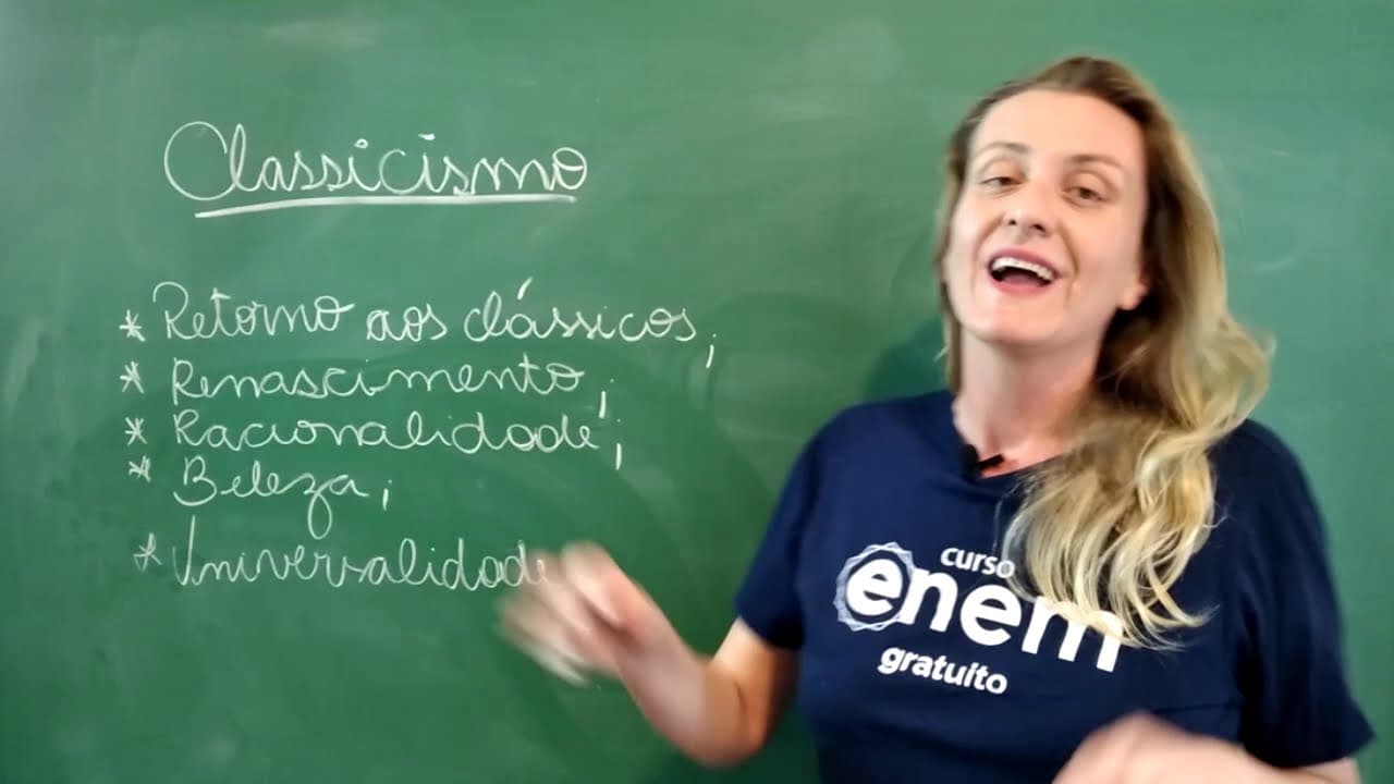 Thumbnail: CLASSICISMO: CARACTERÍSTICAS GERAIS | Resumo de Literatura para o Enem