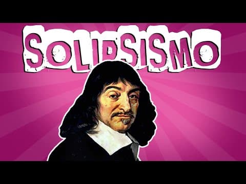 Thumbnail da aula: COMO RENÉ DESCARTES SOLUCIONOU A DÚVIDA SOBRE O SOLIPSISMO?