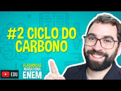 Thumbnail da aula: Ciclo do Carbono - Flashdica #2 - Maratona ENEM - Prof. Gui