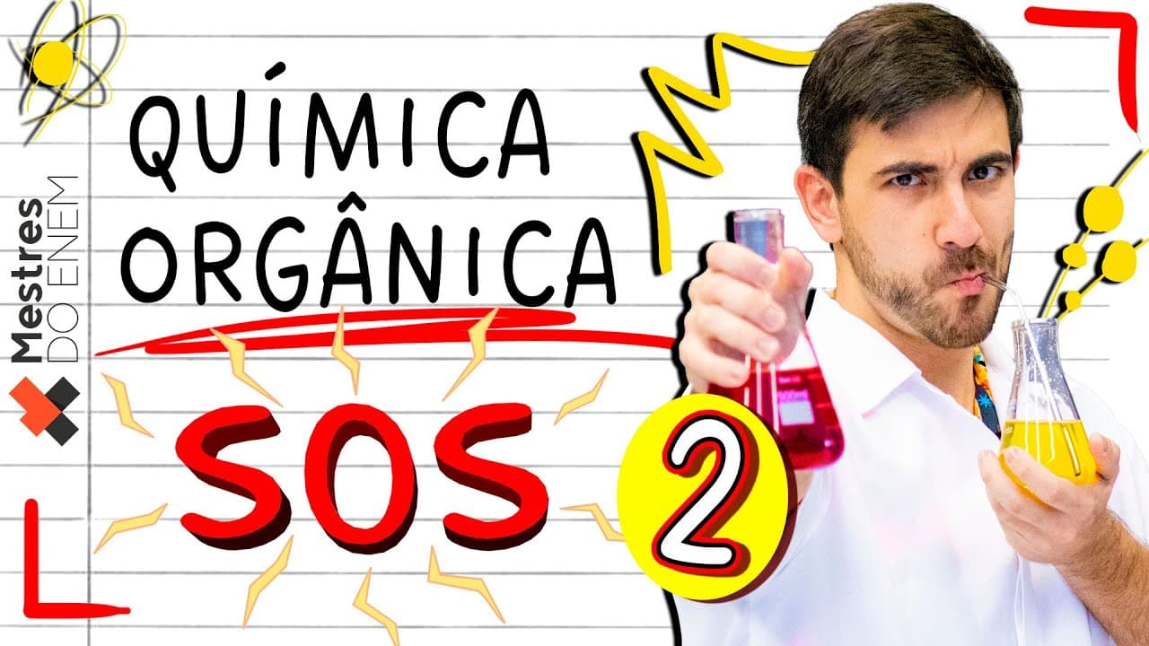 Thumbnail: 🧑‍🔬 TODAS AS FUNÇÕES ORGÂNICAS DO ENEM: Aula Completa - Química Orgânica Mestres do ENEM