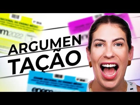 Thumbnail da aula: COMO ARGUMENTAR NA REDAÇÃO DO ENEM 2023