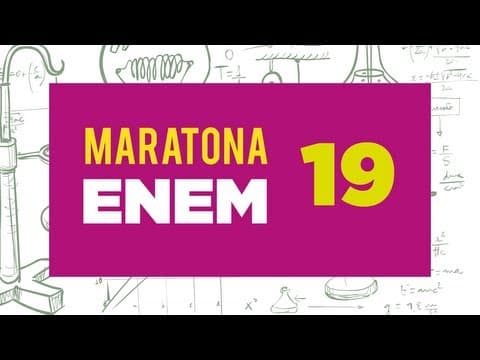 Thumbnail da aula: Maratona ENEM - Dica 19 - fenômenos de transporte - fluxo de calor