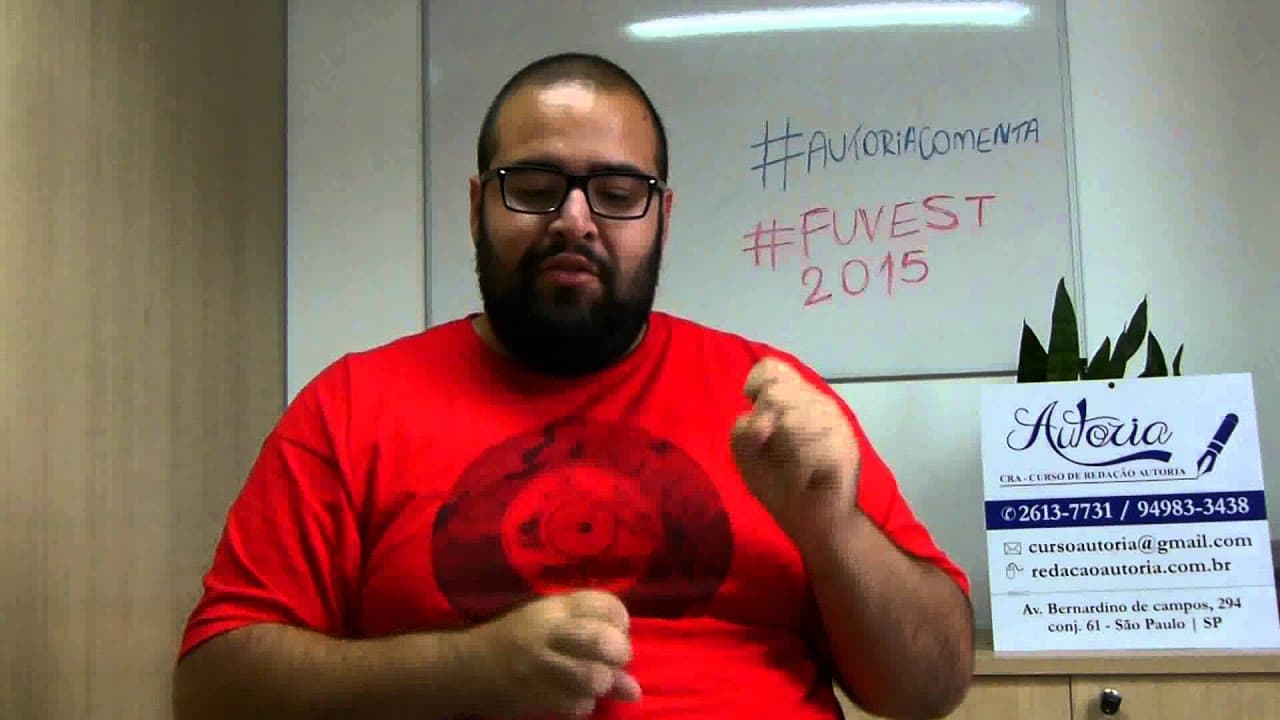 Thumbnail: Autoria Comenta - FUVEST 2015