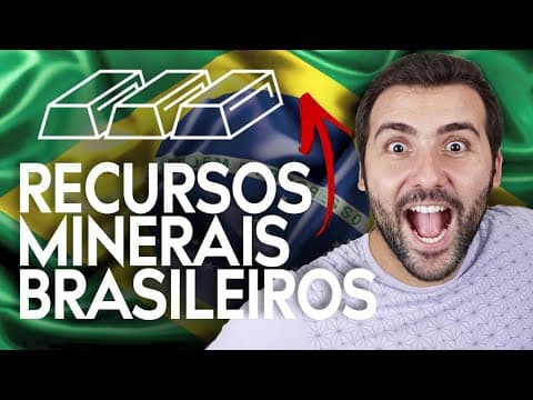 Thumbnail da aula: AULA DE GEOGRAFIA: RECURSOS MINERAIS BRASILEIROS - LOCALIZAÇÃO E PRINCIPAIS MINÉRIOS