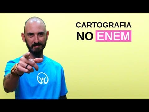 Thumbnail da aula: Cartografia no Enem - Brasil Escola