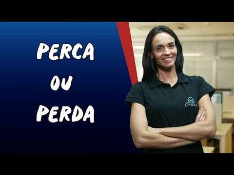 Thumbnail da aula: Perca ou Perda - Brasil Escola