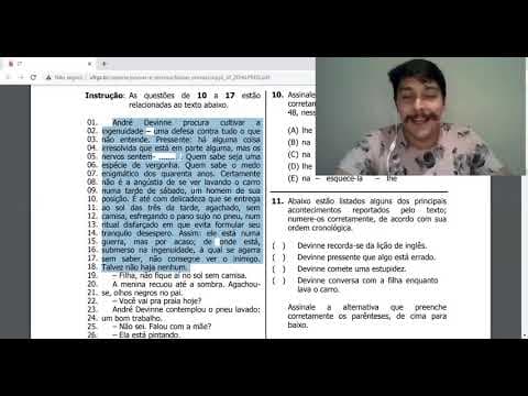Thumbnail da aula: UFRGS Português - Compreensão Textual