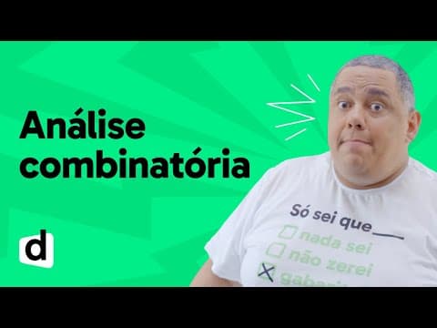 Thumbnail da aula: REVISÃO ENEM | MATEMÁTICA: PROBABILIDADE E ANÁLISE COMBINATÓRIA | ESQUENTA ENEM | DESCOMPLICA