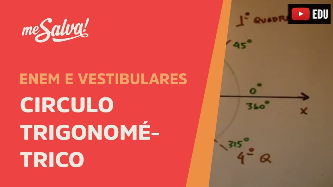 Thumbnail: Me Salva! Vestibular - Circulo trigonometrico, graus e radianos