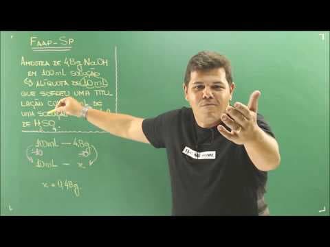 Thumbnail da aula: [RESOLUÇÃO] TITULAÇÃO & PUREZA (por Prof. Patrick Ricardo)