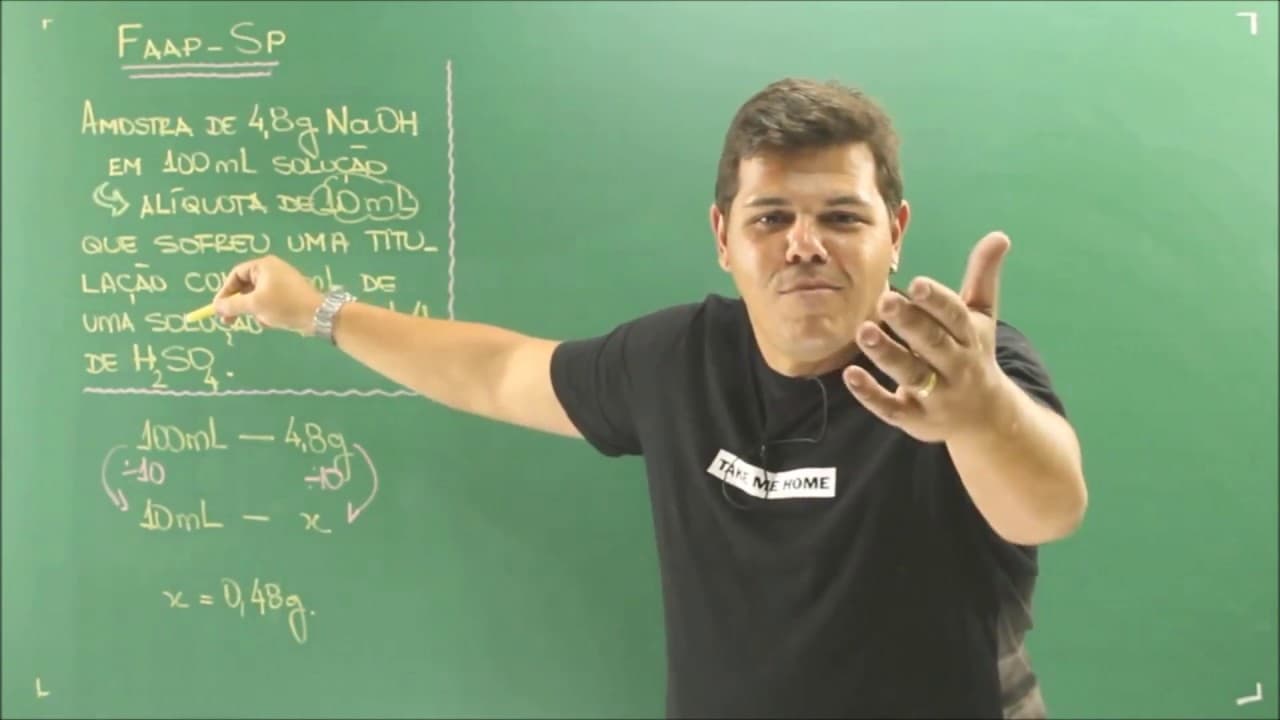 Thumbnail: [RESOLUÇÃO] TITULAÇÃO & PUREZA (por Prof. Patrick Ricardo)