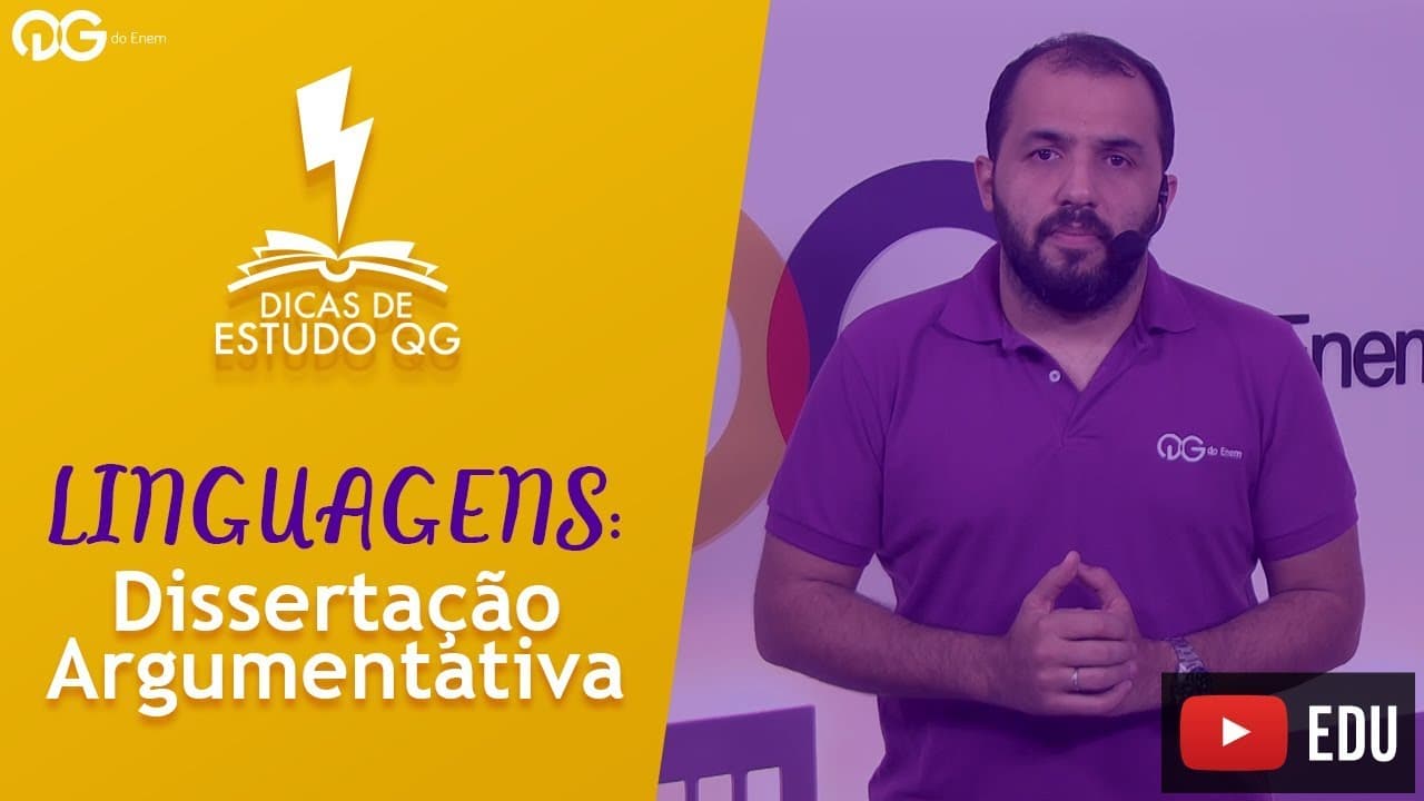 Thumbnail: Redação ENEM: A Dissertação Argumentativa