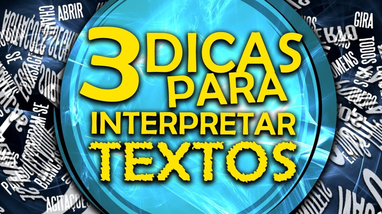 Thumbnail: COMO MELHORAR A INTERPRETAÇÃO DE TEXTO | Papo de Vestibular
