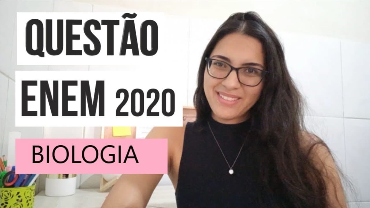 Thumbnail: ENEM 2020 | BIOLOGIA - Instituições acadêmicas e de pesquisa no mundo estão inserindo genes [...]