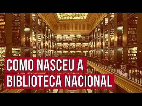 Thumbnail da aula: COMO NASCEU A BIBLIOTECA NACIONAL | Minuto CEG | Curiosidades de história