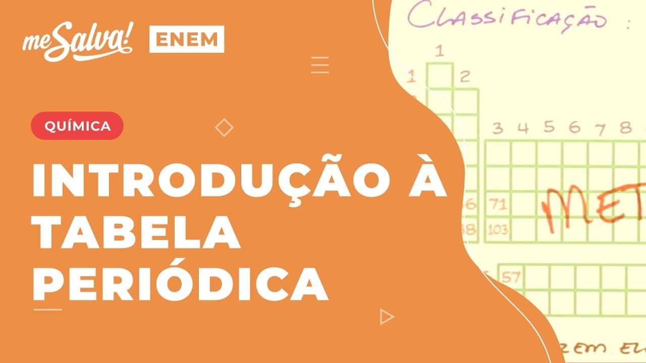 Thumbnail: Tabela Periódica | Química | Me Salva! ENEM