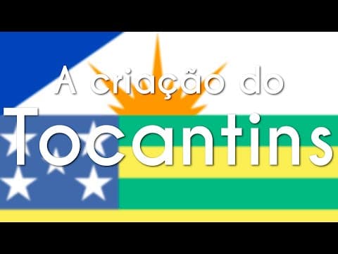 Thumbnail da aula: História de Goiás: separação e criação do Tocantins - Brasil Escola