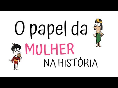 Thumbnail da aula: Papel da Mulher ao Longo da História #mulher