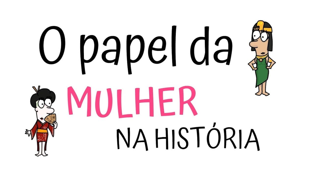 Thumbnail: Papel da Mulher ao Longo da História #mulher