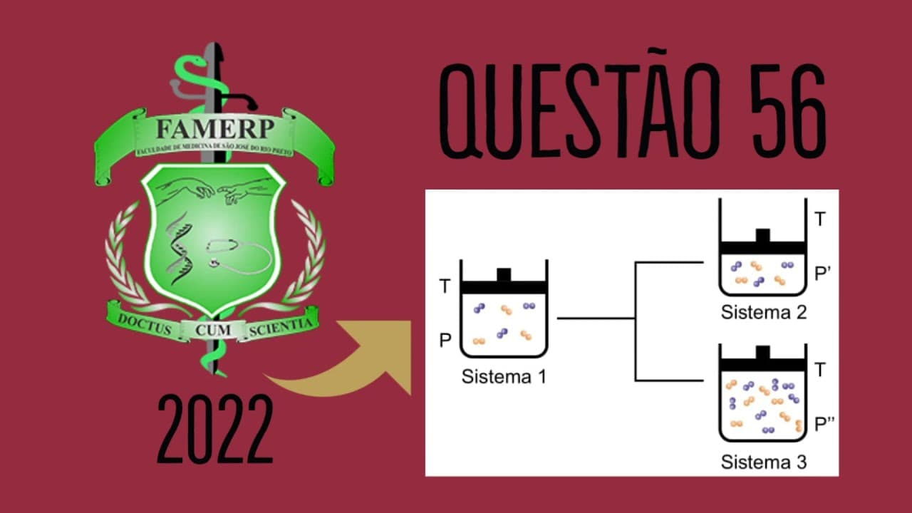 Thumbnail: FAMERP 2022 | PRIMEIRO DIA | QUESTÃO 56