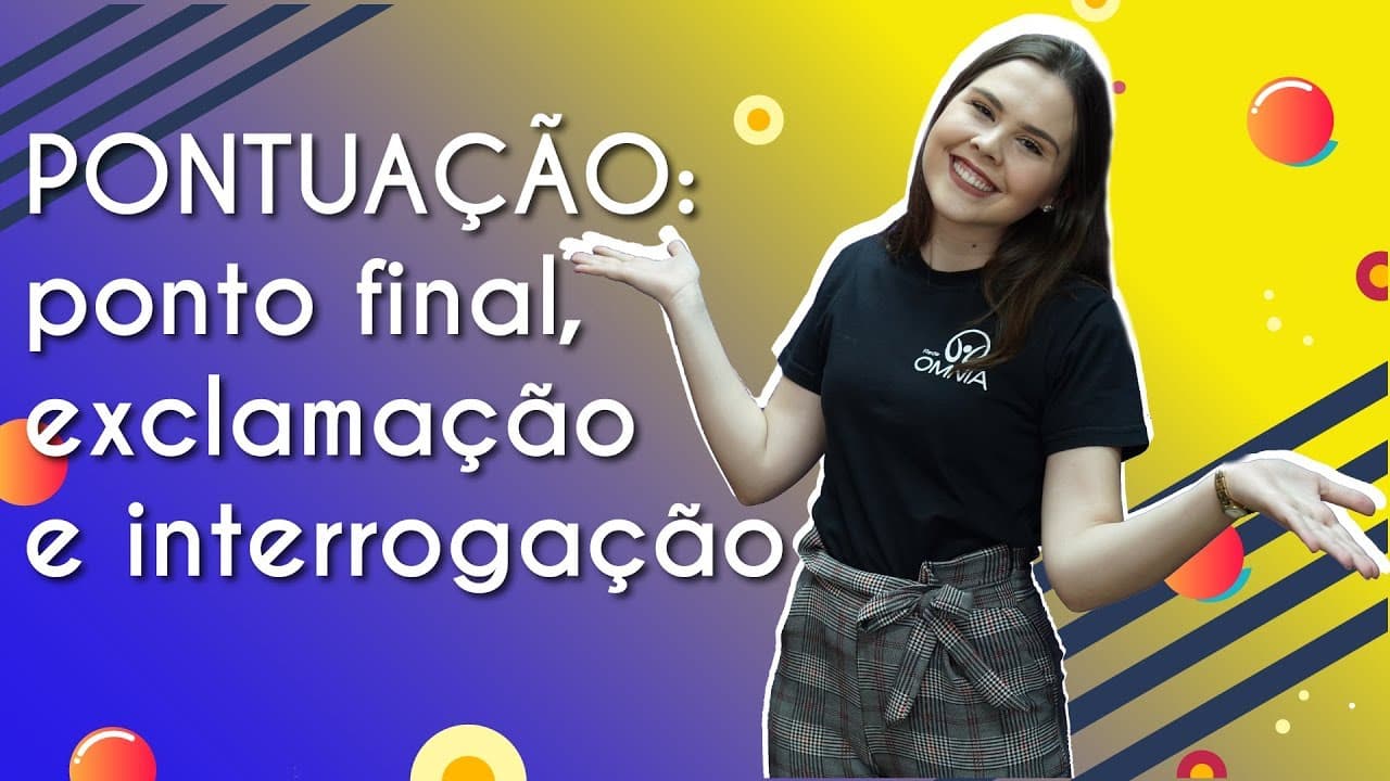 Thumbnail: Pontuação: ponto final, ponto de exclamação e interrogação - Brasil Escola