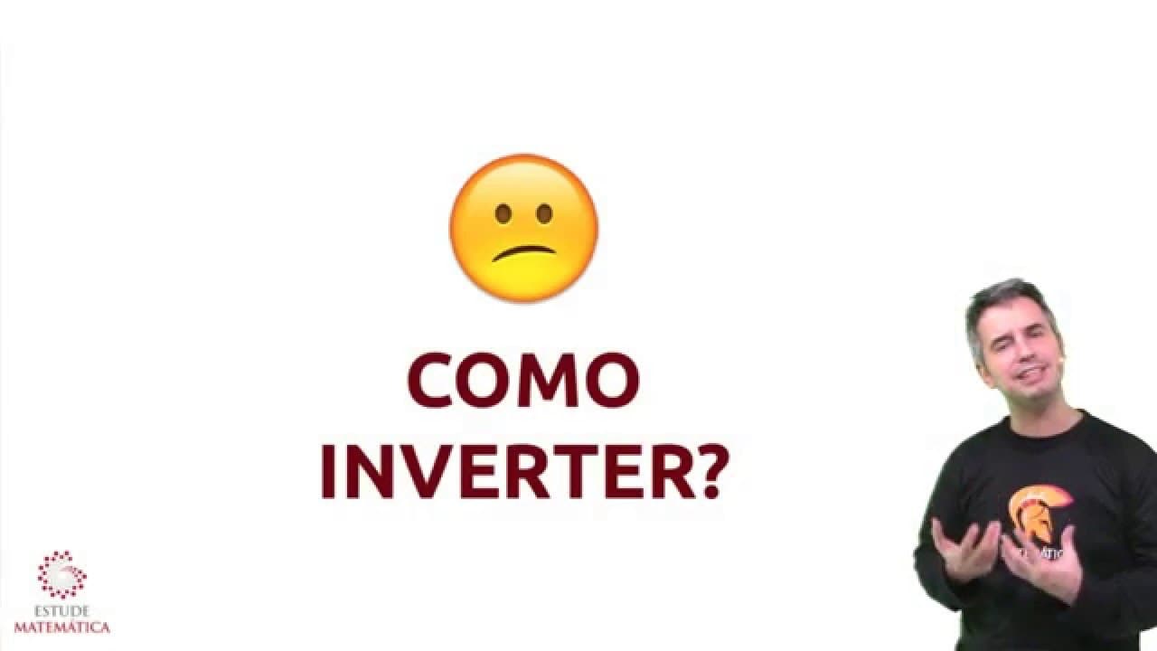 Thumbnail: Função Inversa – como inverter (passo-a-passo)