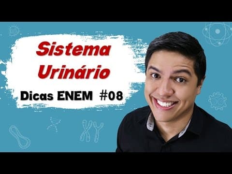 Thumbnail da aula: SISTEMA URINÁRIO OU EXCRETOR - DICAS ENEM BIOLOGIA #08 - Prof. Kennedy Ramos
