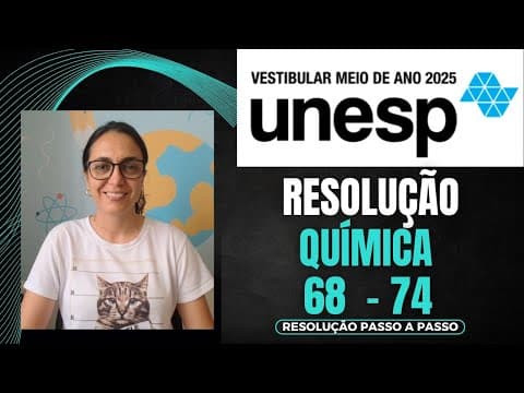 Thumbnail da aula: UNESP meio do ano 2025 | 68 até 74 | #unesp