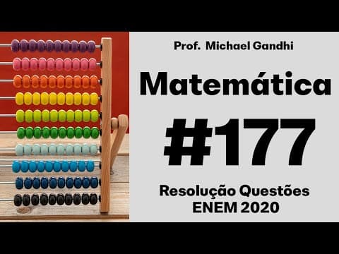Thumbnail da aula: ENEM 2020 - A Figura 1 apresenta uma casa e a planta do seu telhado, em que as setas indicam