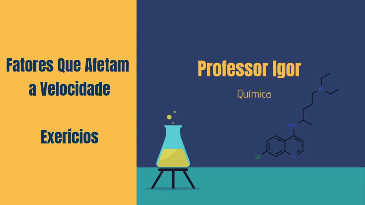Thumbnail: Fatores que Afetam a Velocidade - Exercício Resolvido 4