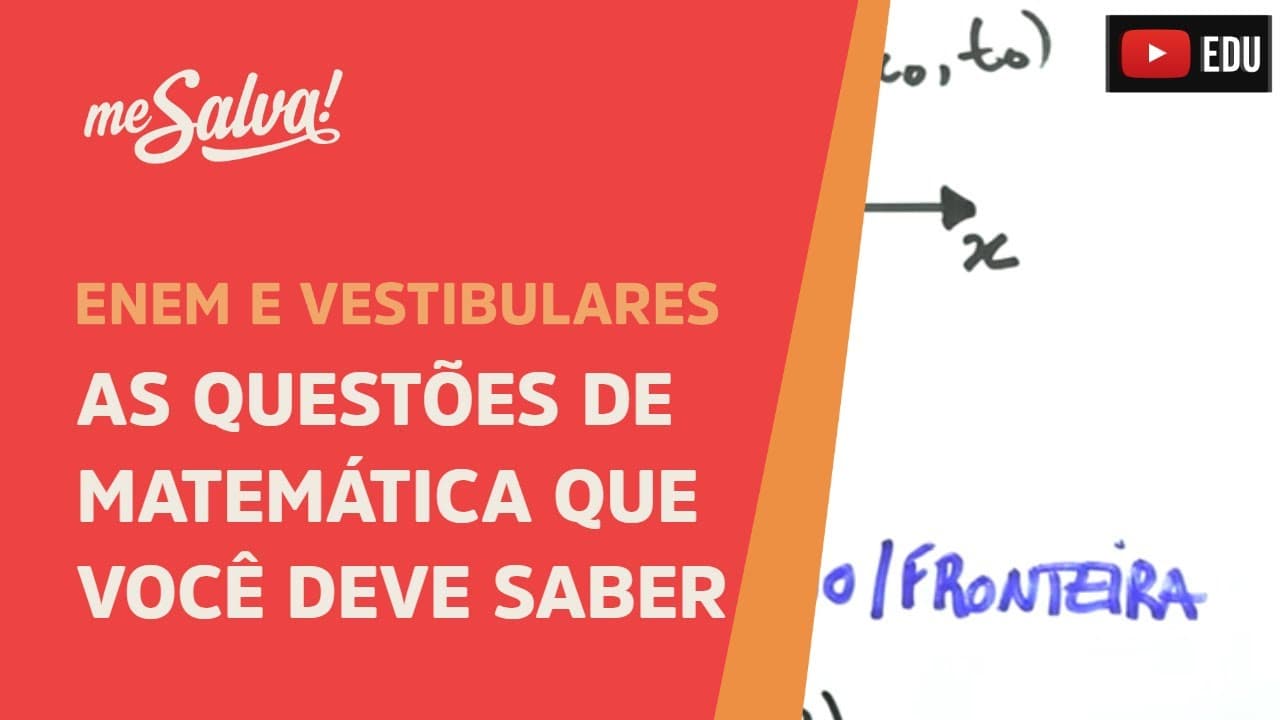 Thumbnail: Me Salva! Enem - As questões de matemática que você deve saber