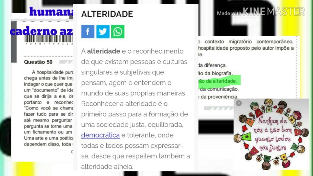 Thumbnail: Questão 50 enem 2019 humanas  caderno azul