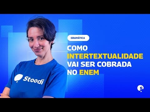 Thumbnail da aula: REVISÃO ENEM | TUDO O QUE VOCÊ PRECISA SABER SOBRE INTERTERXTUALIDADE