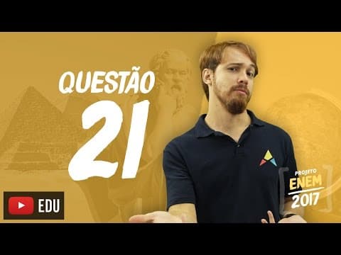 Thumbnail da aula: Enem 2016 - Ciências Humanas | Questão 21 (Caderno Branco)