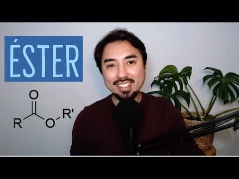 Thumbnail da aula: Função Éster: Síntese, Reconhecimento e Nomenclatura | Aula 20