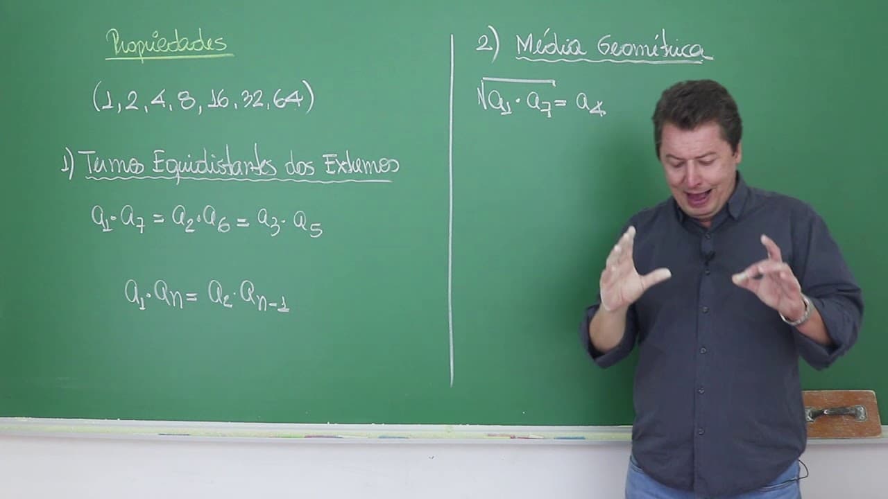 Thumbnail: PROGRESSÃO GEOMÉTRICA - [MATEMÁTICA PARA O ENEM]