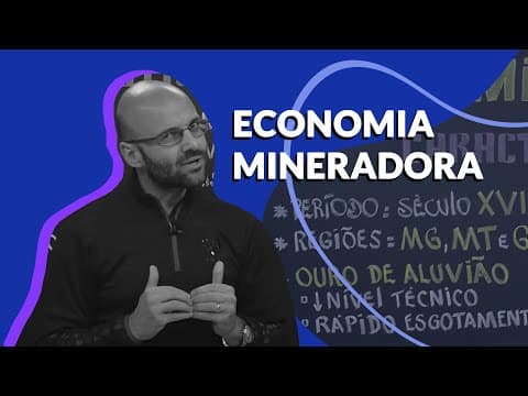 Thumbnail da aula: Stoodi | Pocket Aula: História - Economia Mineradora