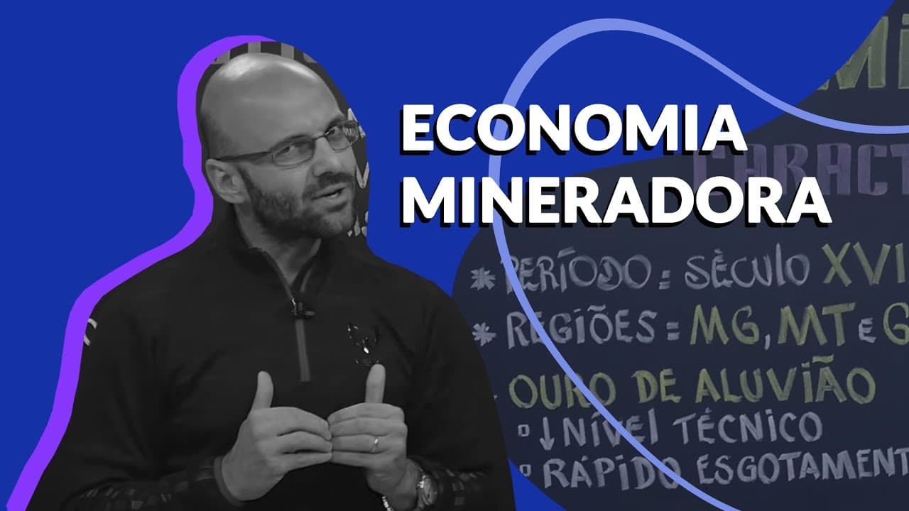 Thumbnail: Stoodi | Pocket Aula: História - Economia Mineradora