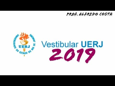 Thumbnail da aula: UERJ 2019 - VELOCIDADE MÉDIA - QUESTÕES DE FÍSICA PARA O VESTIBULAR