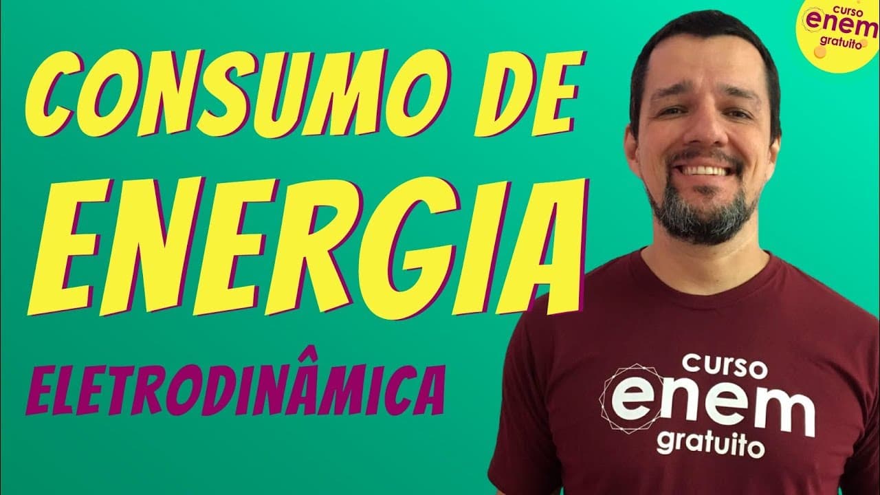 Thumbnail: COMO CALCULAR CONSUMO DE ENERGIA | Resumo de Física para o Enem