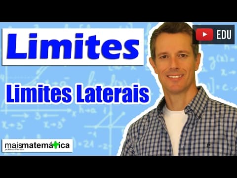 Thumbnail da aula: Cálculo: Limites Laterais (Aula 8 de 15)