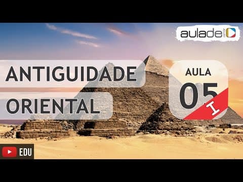 Thumbnail da aula: História - Egito Antigo: Periodização (parte 1)