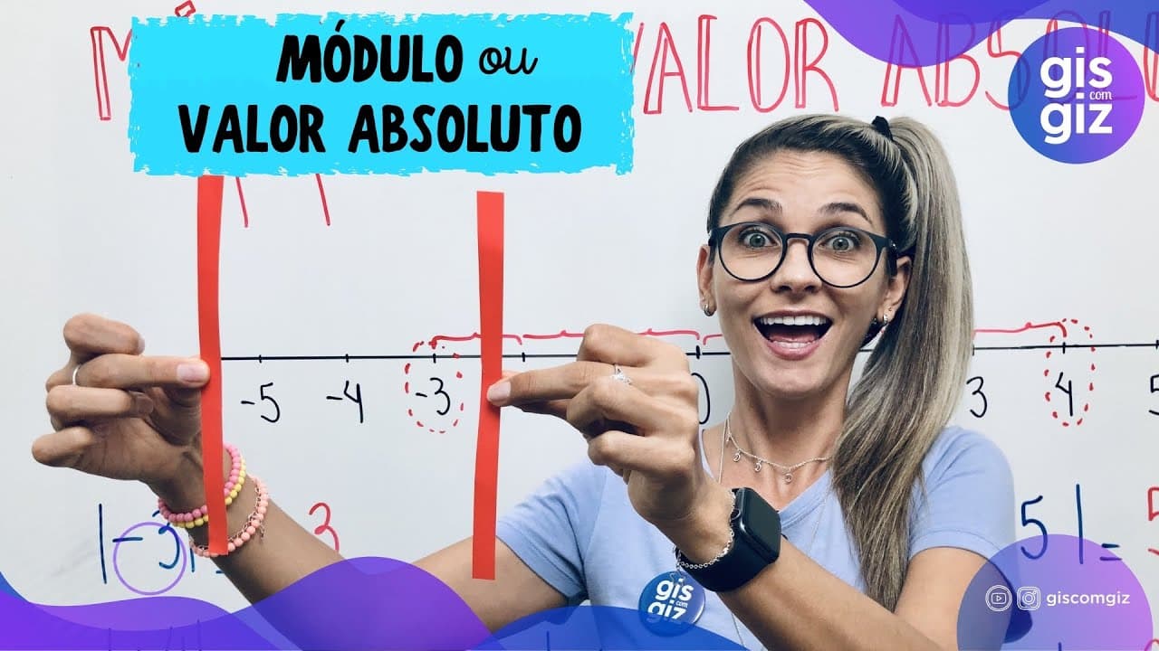 Thumbnail: MÓDULO OU VALOR ABSOLUTO \Prof. Gis/