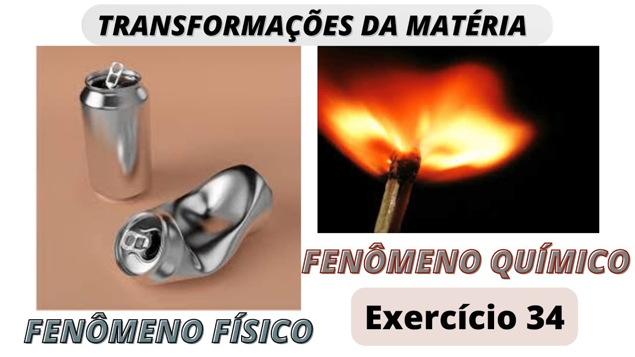 Thumbnail: (UFMG) – As seguintes mudanças de cor são evidências de reações químicas em todos os casos, exceto: