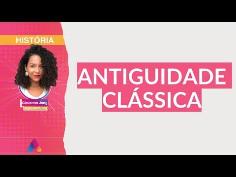 Thumbnail da aula: REVISÃO VESTIBULAR UFRGS 2021 | HISTÓRIA 04: ANTIGUIDADE CLÁSSICA | Curso Alternativa A