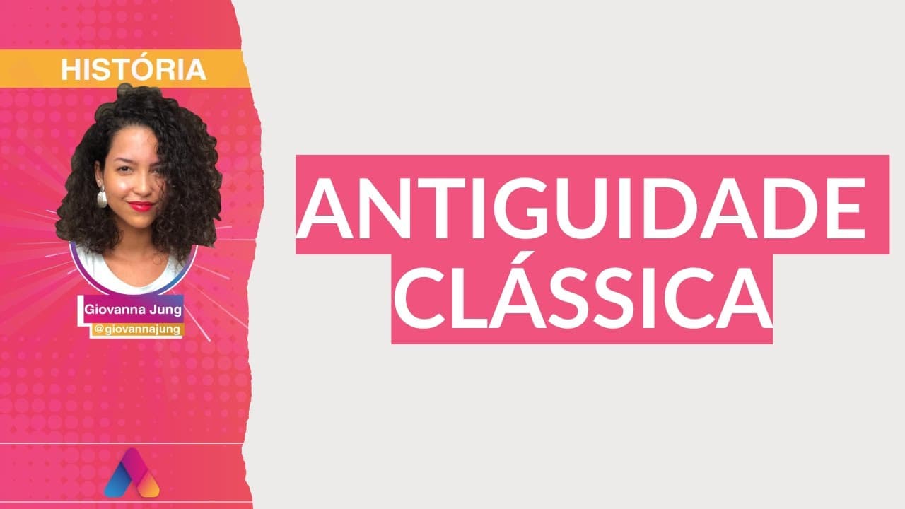Thumbnail: REVISÃO VESTIBULAR UFRGS 2021 | HISTÓRIA 04: ANTIGUIDADE CLÁSSICA | Curso Alternativa A