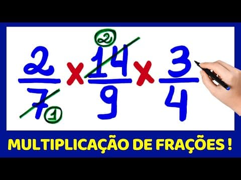 Thumbnail da aula: 😱APRENDA A TÉCNICA DO CANCELAMENTO E MULTIPLICAÇÃO DE FRAÇÕES!!!