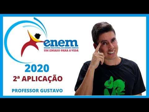 Thumbnail da aula: CORREÇÃO ENEM 2020 - 2ª APLICAÇÃO