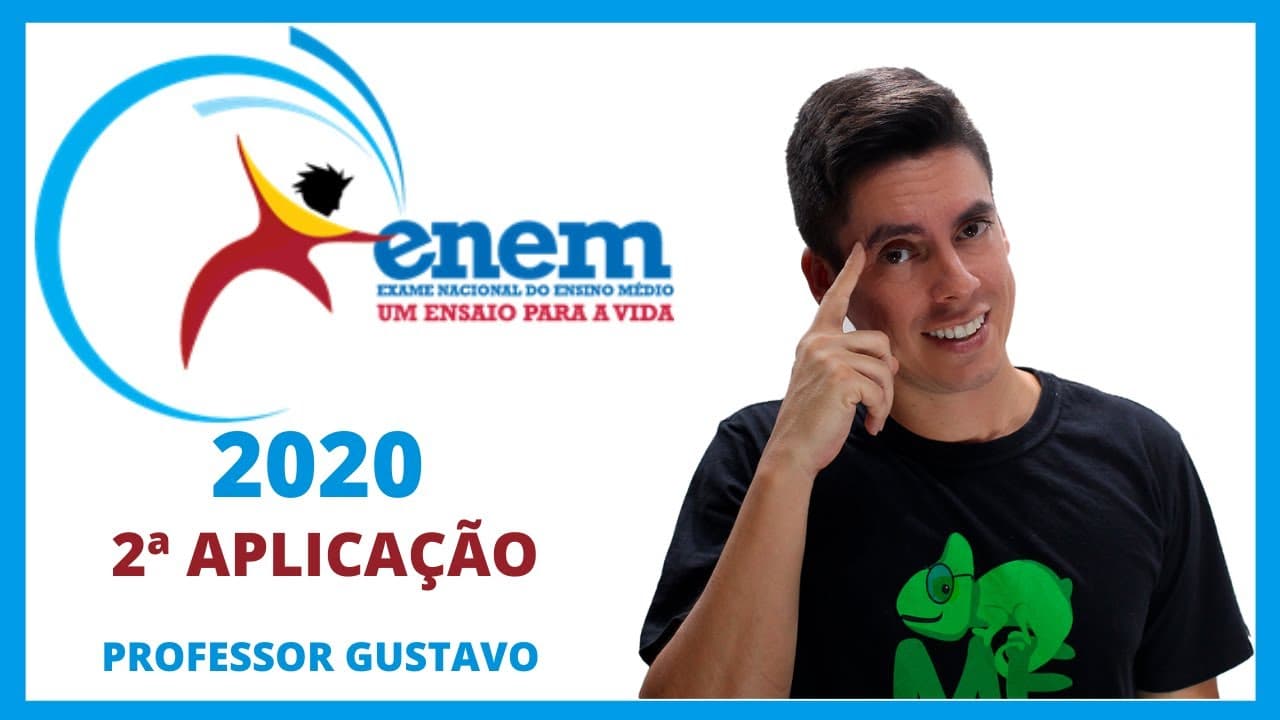Thumbnail: CORREÇÃO ENEM 2020 - 2ª APLICAÇÃO