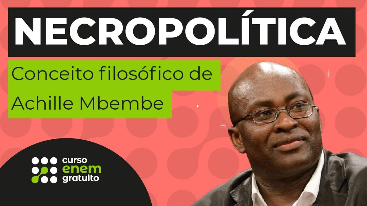 Thumbnail: NECROPOLÍTICA: o que é e exemplos | Filosofia para o Enem | Ernani Júnior da Silva
